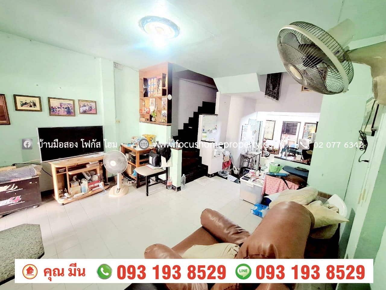 ขาย ทาวน์เฮ้าส์ 2 ชั้น หมู่บ้าน ลภาวัล โครงการ 11 ถนนชัยพฤกษ์